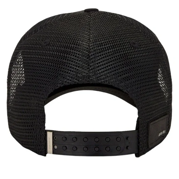 AMIRI Men's Cherub Trucker Cap in Black - Picture 4 of 4